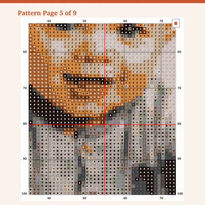 Custom Cross Stitch Pattern from Your Photo PDF