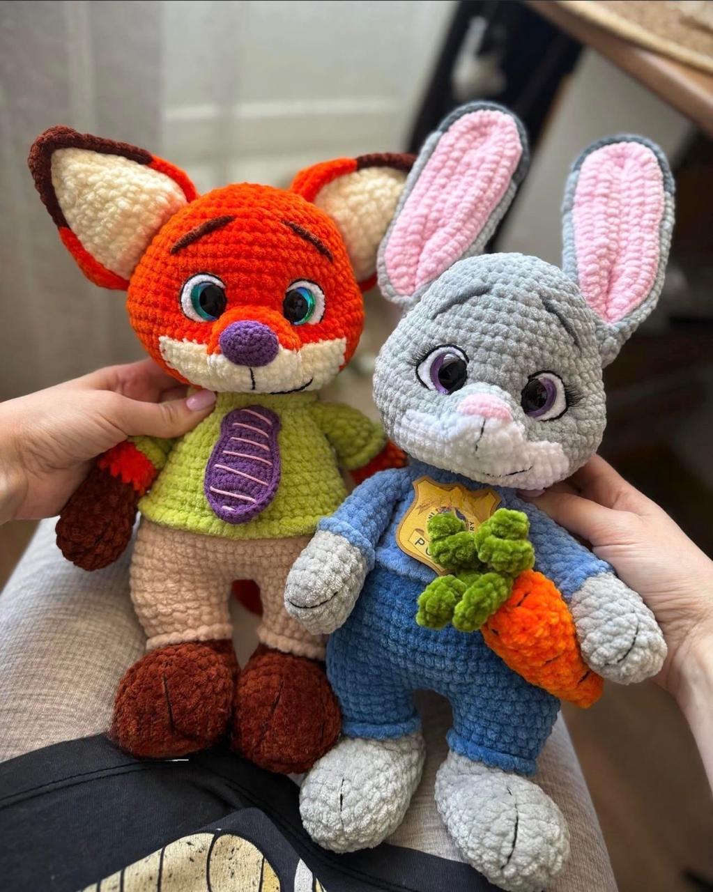 Judy Hopps & Nick Wilde haakpatronen PDF